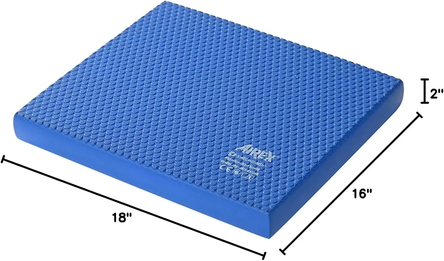 AIREX Balance Pad  Stability Trainer for Balance, Stretching, Physical Therapy, Exercise, Mobility, Rehabilitation and Core Training Non-Slip Closed Cell Foam Premium Balance Pad