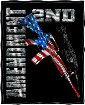 AR15 SECOND AMENDMENT FLAG