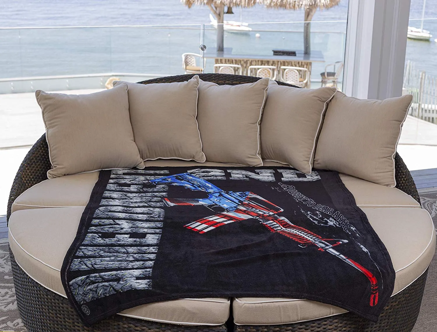 AR15 SECOND AMENDMENT FLAG