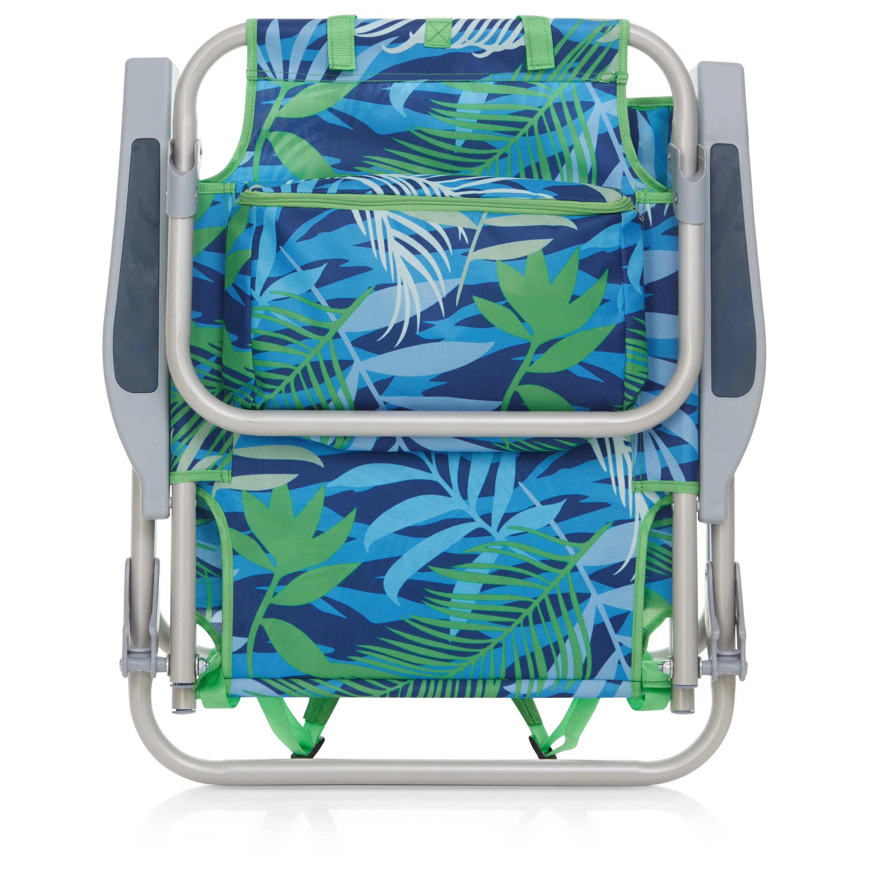 Banana Boat Folding Beach Chair Lightweight Backpack Chairs for Adults 5-Position with Lay Flat Perfect for Outdoor Heavy Duty Beach Chair - 300 Lbs Weight Capacity, Turquoise/Aqua