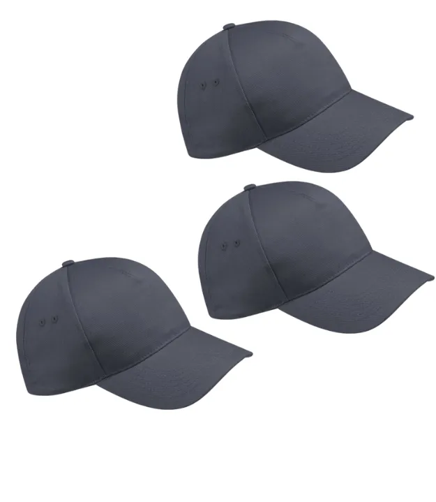 Beechfield Ultimate 5 Panel Cap Pack of 3