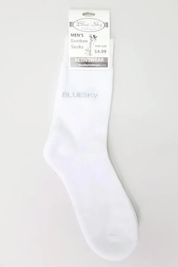 Blue Sky - Men's Activewear Bamboo Socks