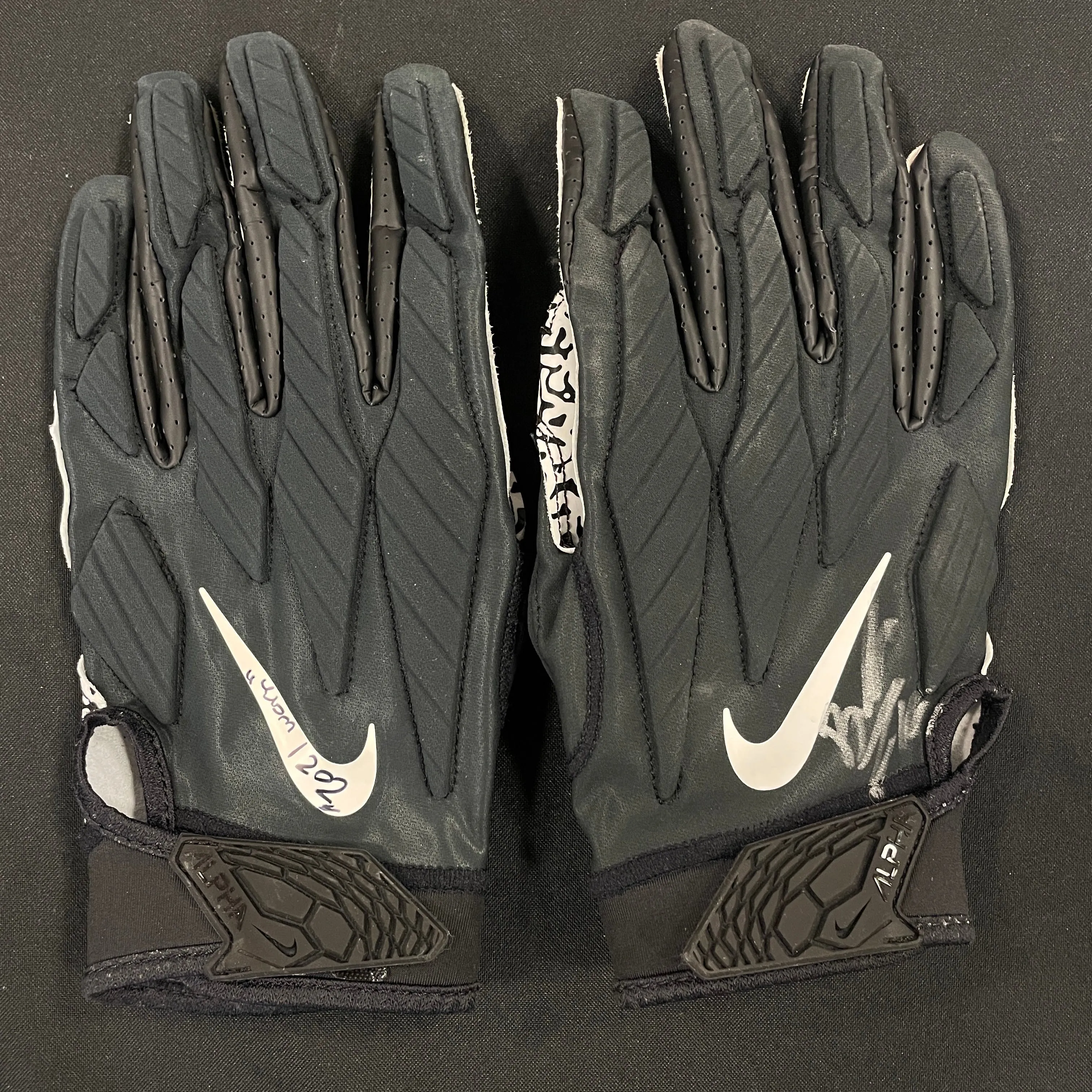 Brandon Zylstra Autographed Worn Gloves