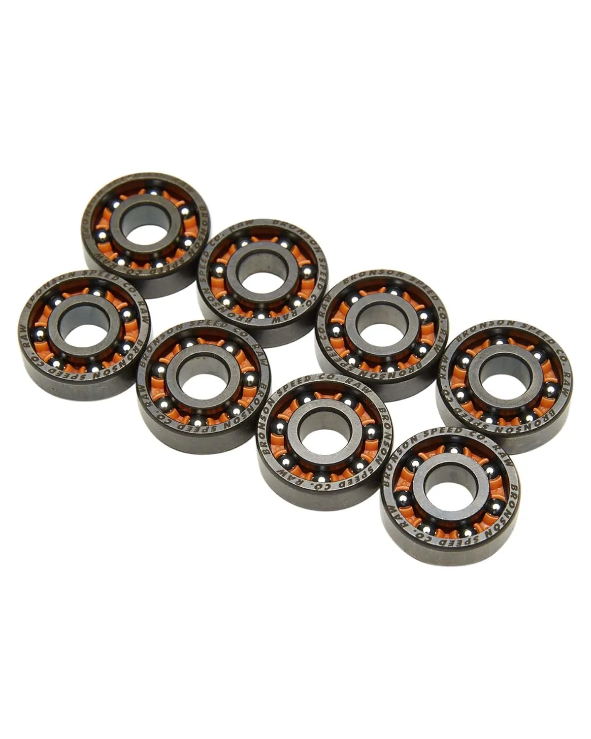 BRONSON SPEED CO. Raw Box/8 Skateboard Bearings - 1 Set