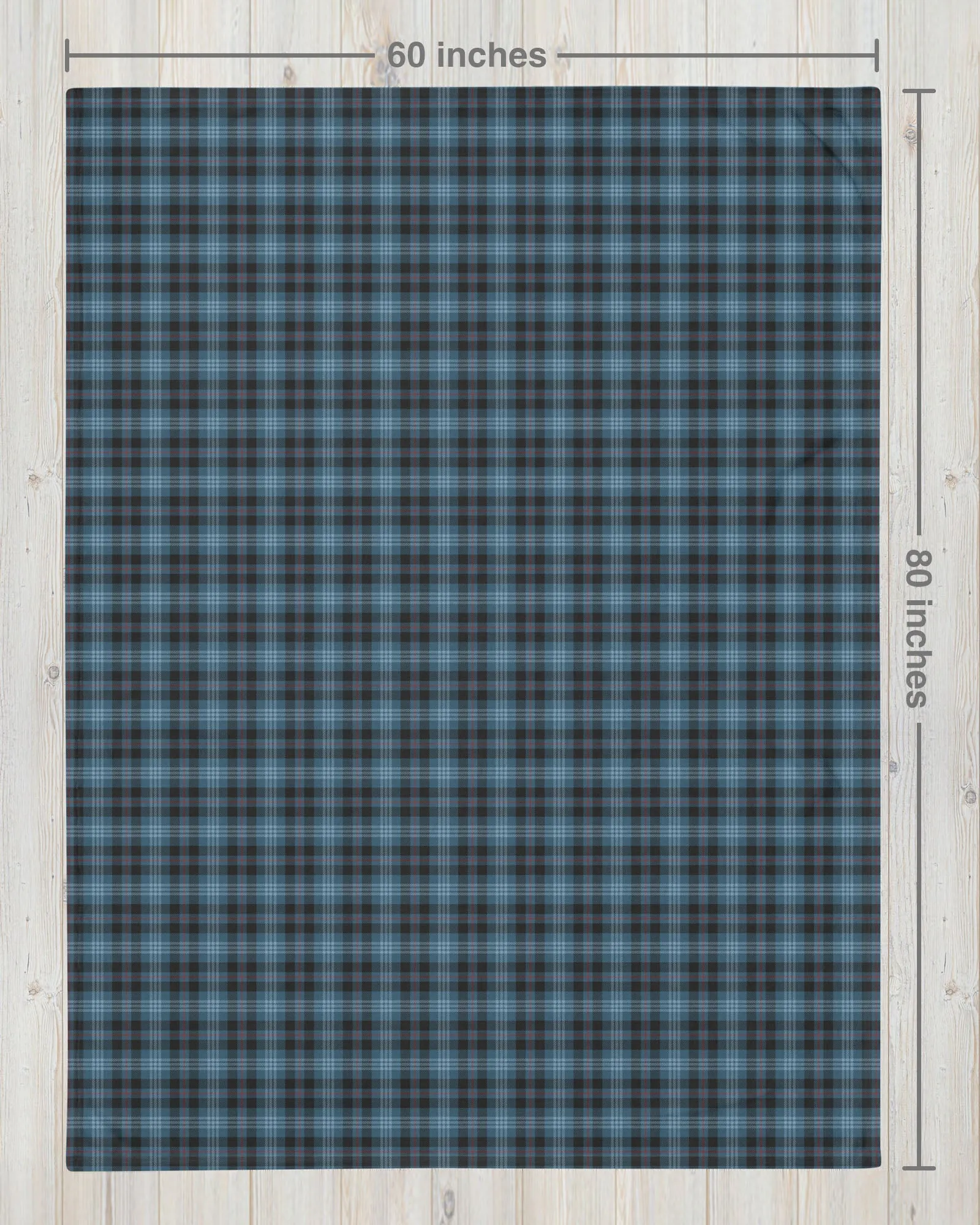 Campfire Plaid Bonfire Blanket