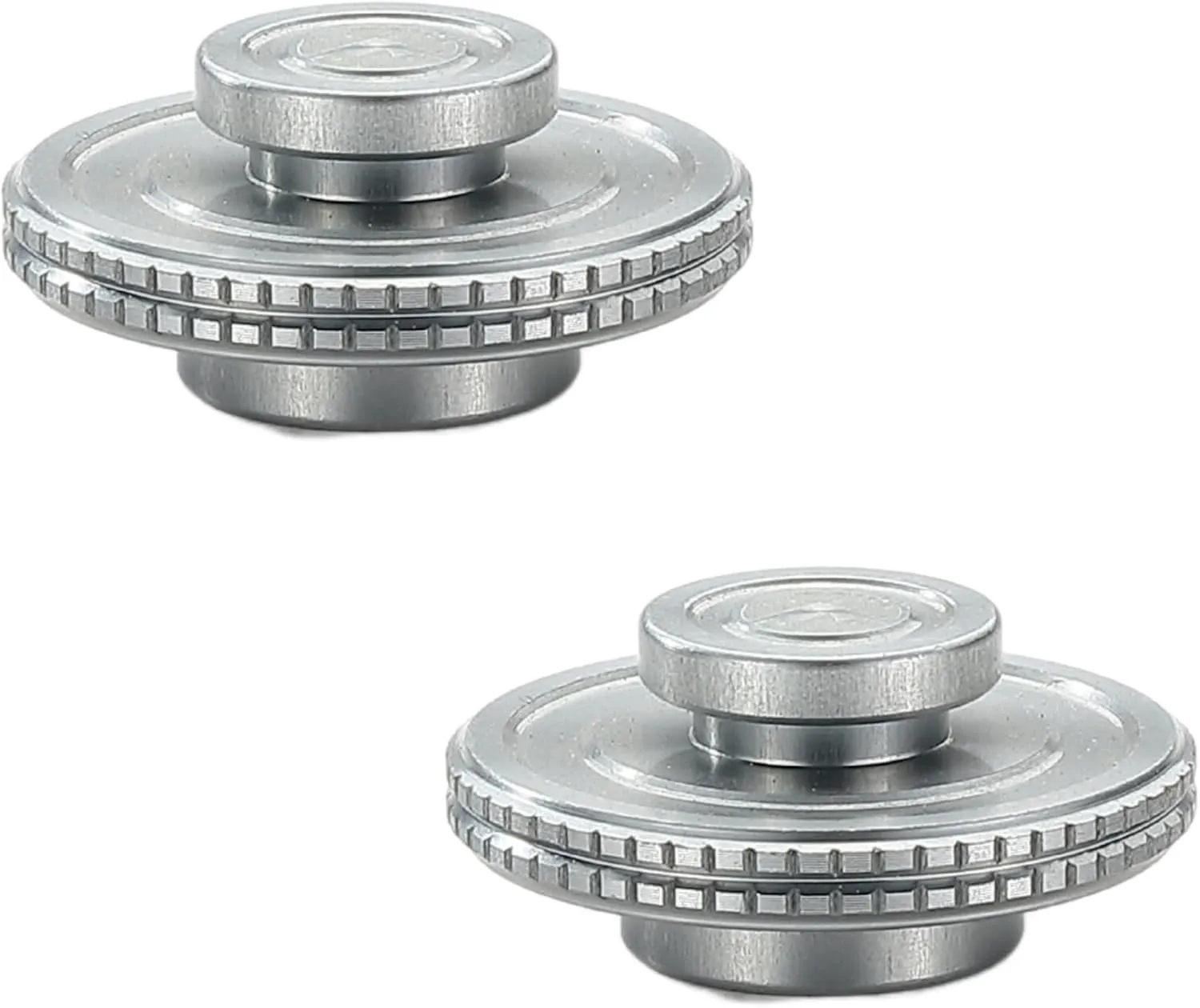 CAMPINGMOON 2pcs Cap for Camping Gas Fuel Canister with EN417 Lindal Valve M-108-2P