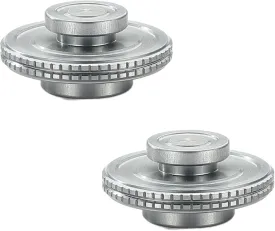 CAMPINGMOON 2pcs Cap for Camping Gas Fuel Canister with EN417 Lindal Valve M-108-2P