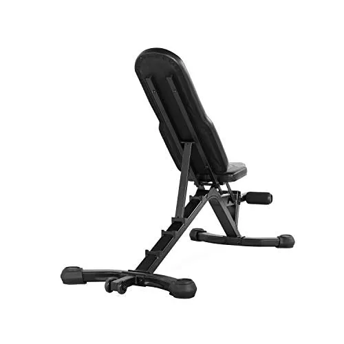 CAP Barbell Adjustable Utility Weight Bench, Crescent Shaped BackPad