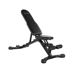 CAP Barbell Adjustable Utility Weight Bench, Crescent Shaped BackPad