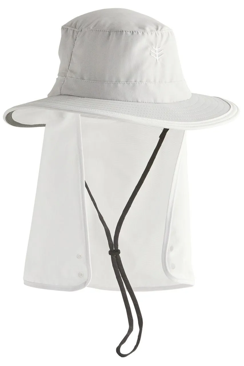 Convertible Boating Hat  |  Light Grey