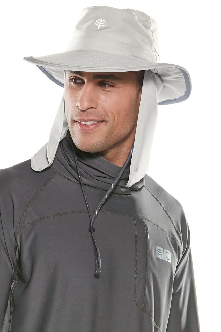 Convertible Boating Hat  |  Light Grey
