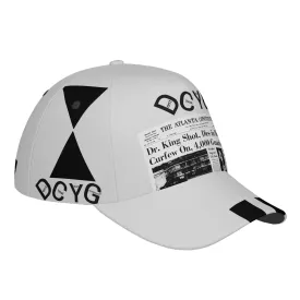 DCYG Black History Gray Curved Brim Baseball Cap