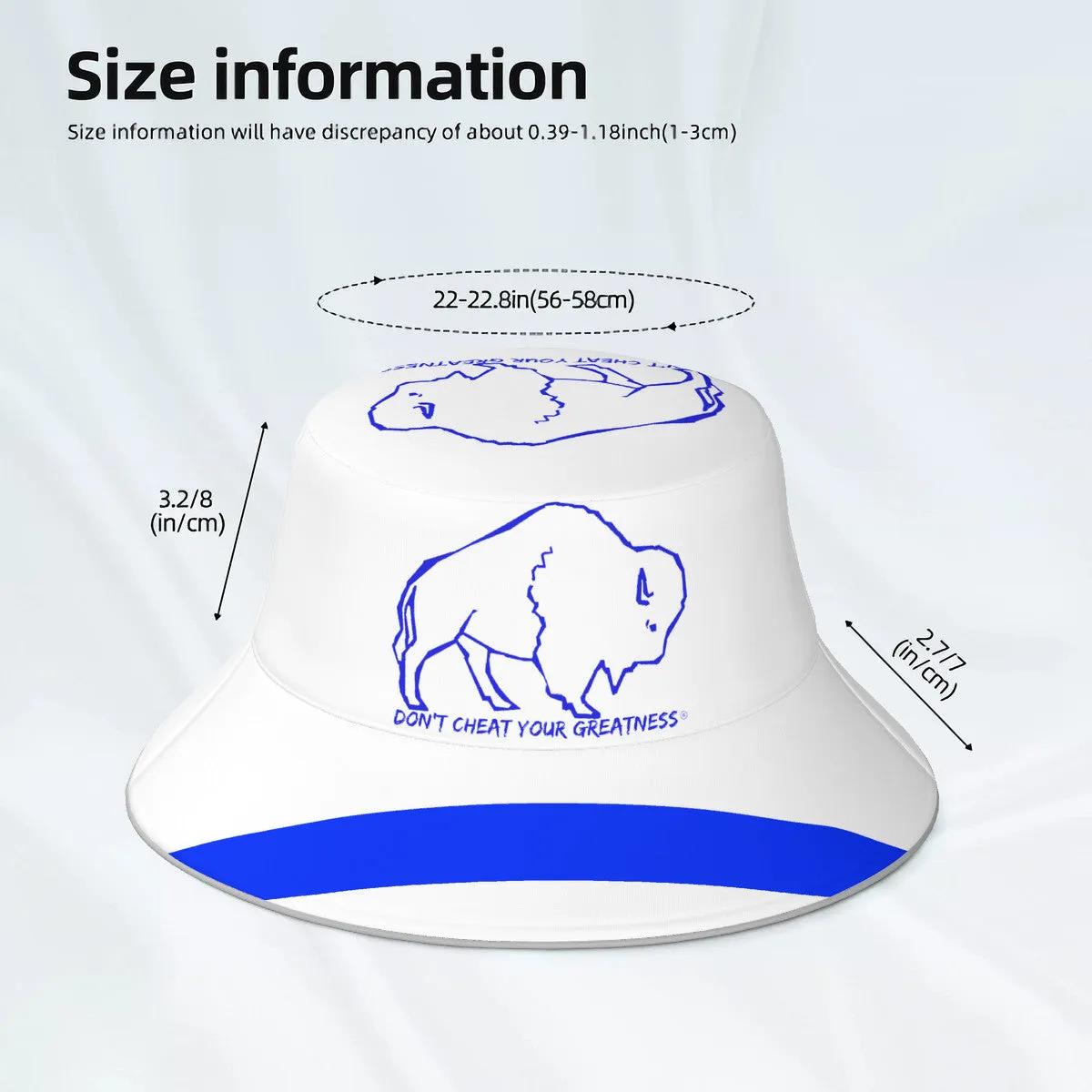 DXYG Buffaloes Reflective Bucket Hat