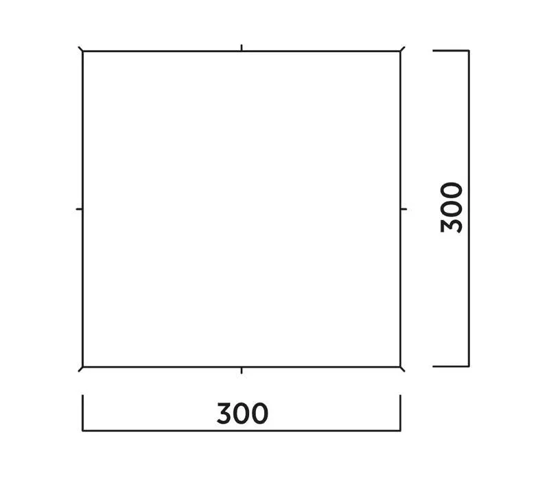 Easy Camp Norddal Tarp Shelter  3m x 3m