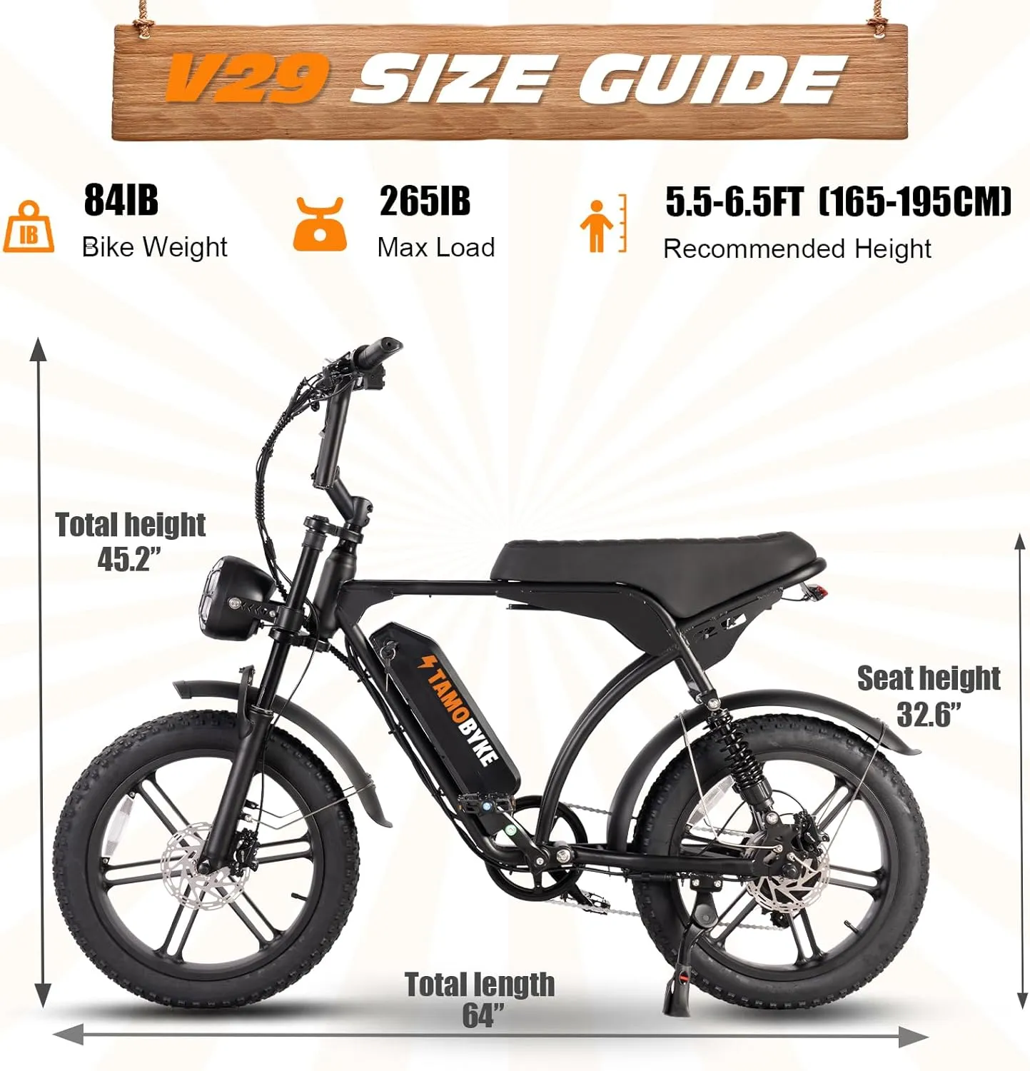 Electric Bike for Adults, Powerful 1000-2000W Motor, 20-24'' Fat Tire Ebikes, 48V15.6-31.2AH Battery,28-34MPH Speed, Full Suspension Hydralic Brakes Electric Dirt Bike