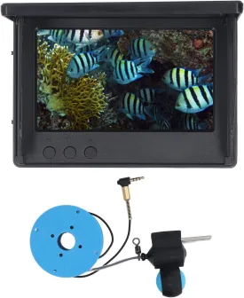 Fish Finder Camera Wide angle Fishing Underwater Breeding Detection Fishing Camera Kit with 4.3 Inch LCD Monitor, for Raft Fishing, Bank Fishing, Ice Fishing (30m / 98.4ft Cable)