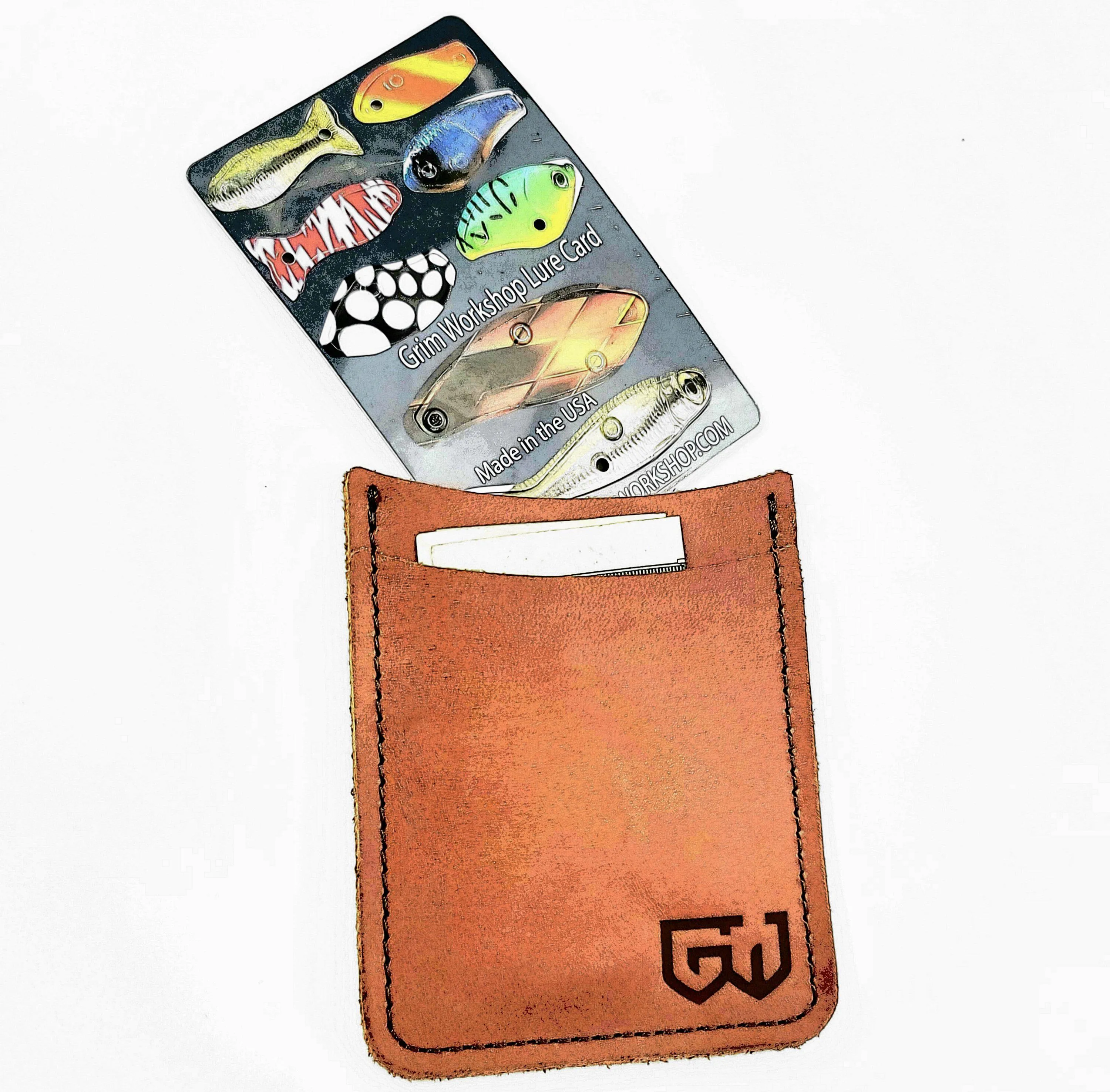 Fishing Lure Card - Fishing Credit Card Tool with Ultralight Lure Set