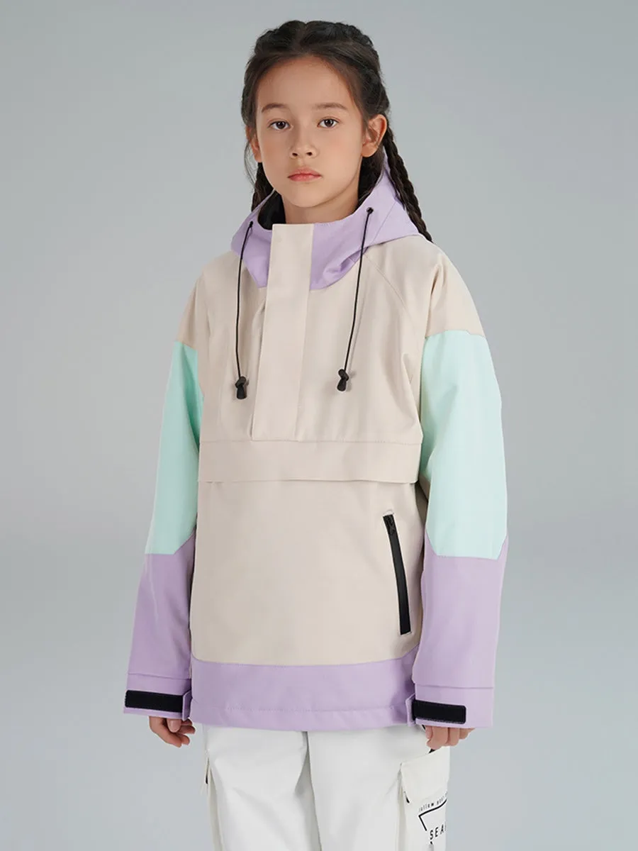 Girl's Insulated Snow Ski Anorak Jacket