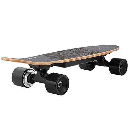 H&A 28" Electric Longboard Skateboard with 400W Brushless Motor