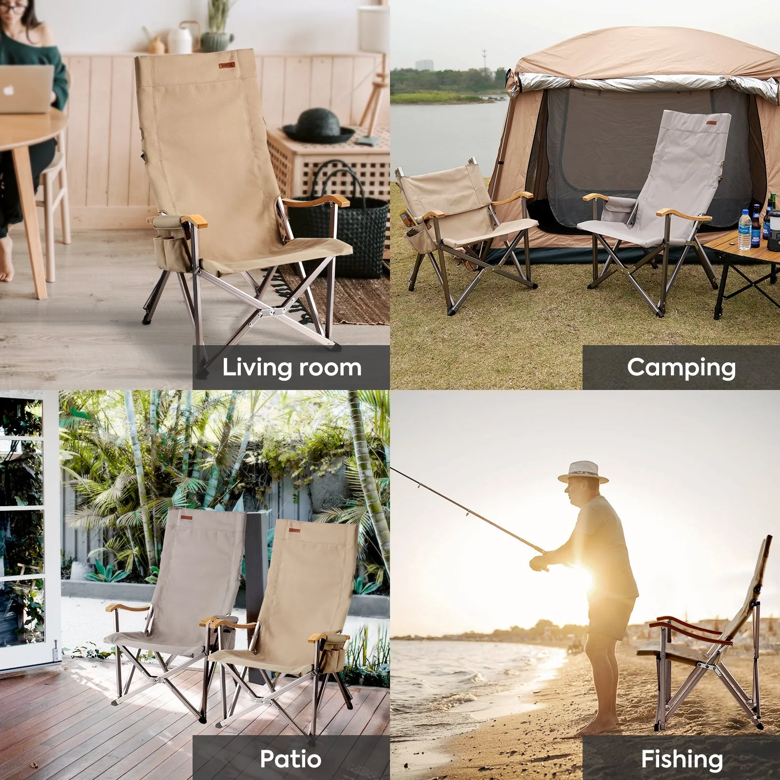 High-back Camping Chair | ICECO