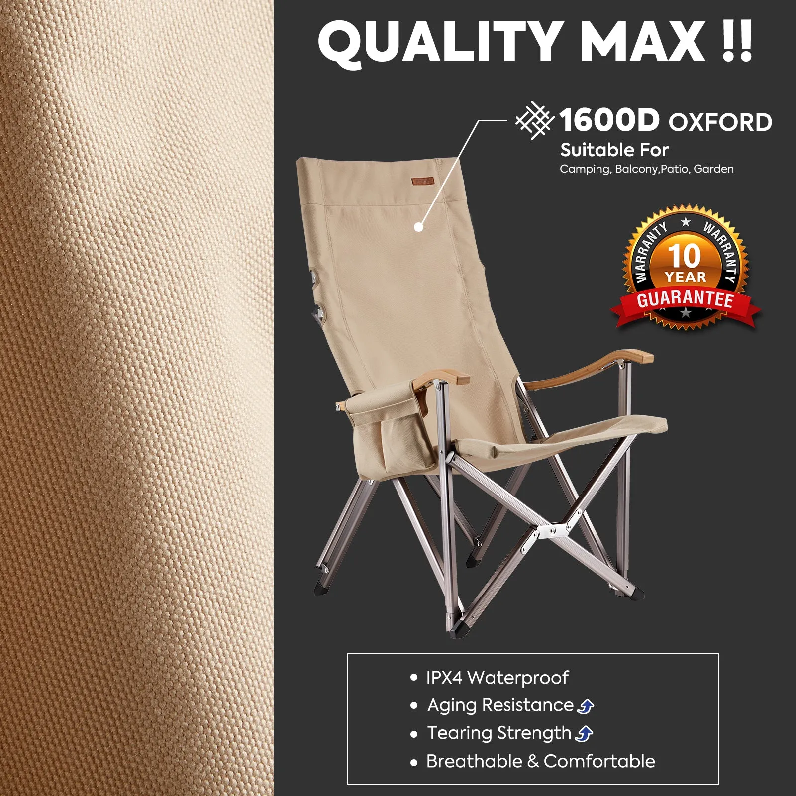 High-back Camping Chair | ICECO