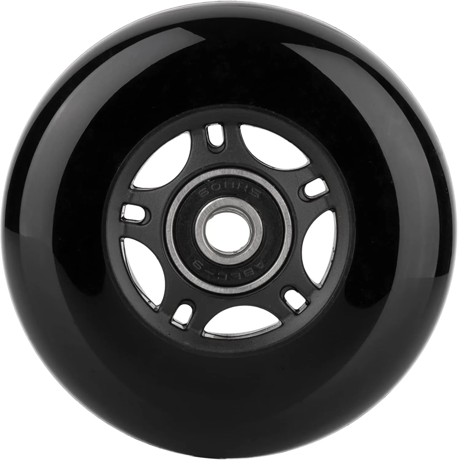 Inline Skate Wheels Outdoor & Indoor Blade Roller Skate Wheel 85a Roller Hockey Wheels w/Bearings ABEC-9 for Scooter Luggage Repair, 64mm 70mm 72mm 76mm 80mm Dia, 8-Pack