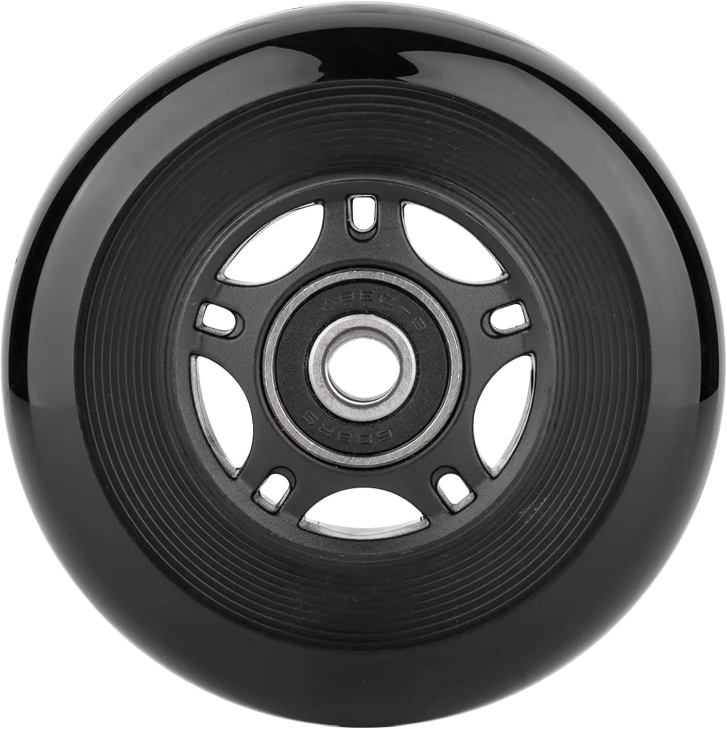 Inline Skate Wheels Outdoor & Indoor Blade Roller Skate Wheel 85a Roller Hockey Wheels w/Bearings ABEC-9 for Scooter Luggage Repair, 64mm 70mm 72mm 76mm 80mm Dia, 8-Pack