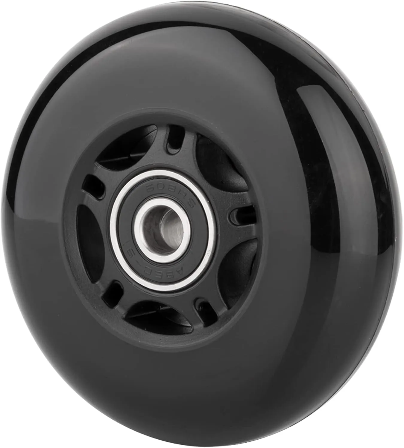 Inline Skate Wheels Outdoor & Indoor Blade Roller Skate Wheel 85a Roller Hockey Wheels w/Bearings ABEC-9 for Scooter Luggage Repair, 64mm 70mm 72mm 76mm 80mm Dia, 8-Pack