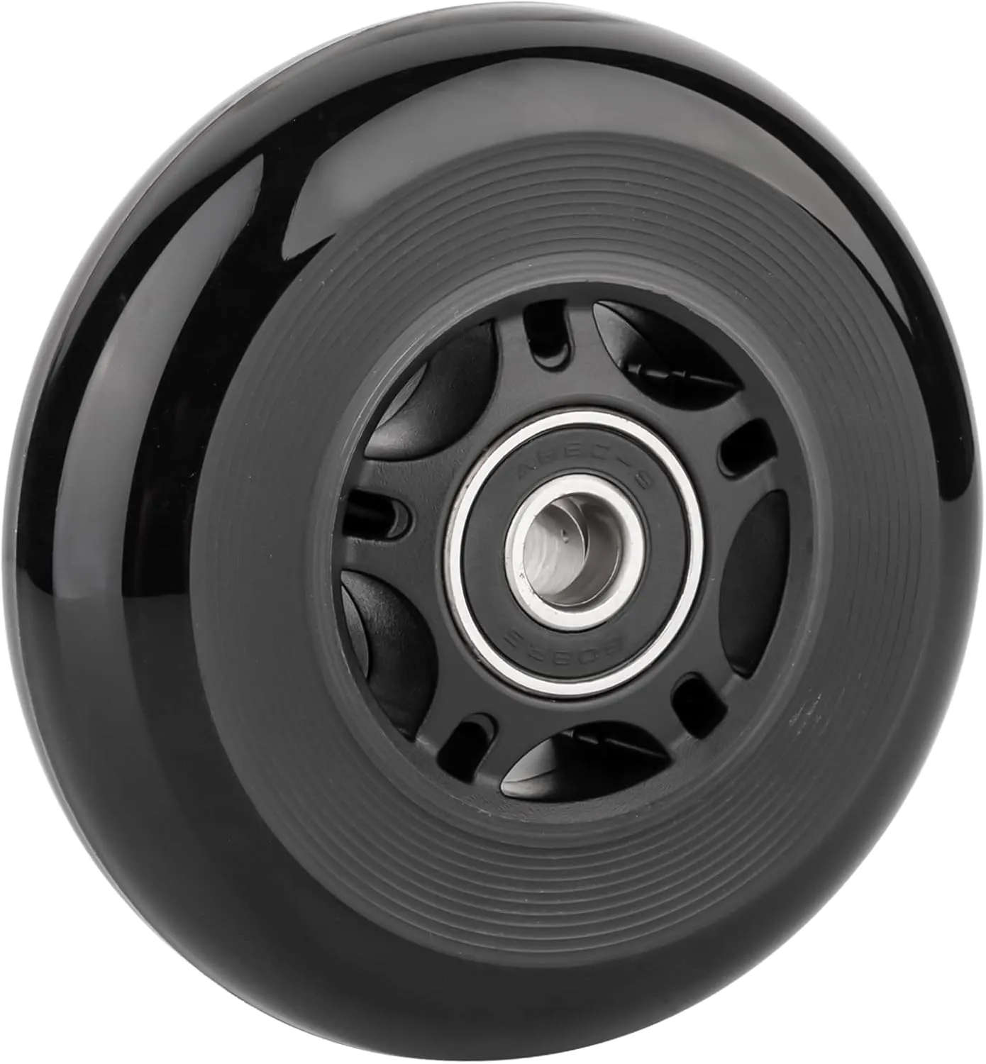 Inline Skate Wheels Outdoor & Indoor Blade Roller Skate Wheel 85a Roller Hockey Wheels w/Bearings ABEC-9 for Scooter Luggage Repair, 64mm 70mm 72mm 76mm 80mm Dia, 8-Pack