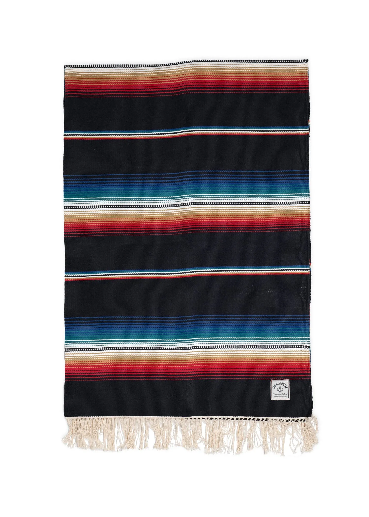 Iron & Resin Del Sol Blanket - BLACK