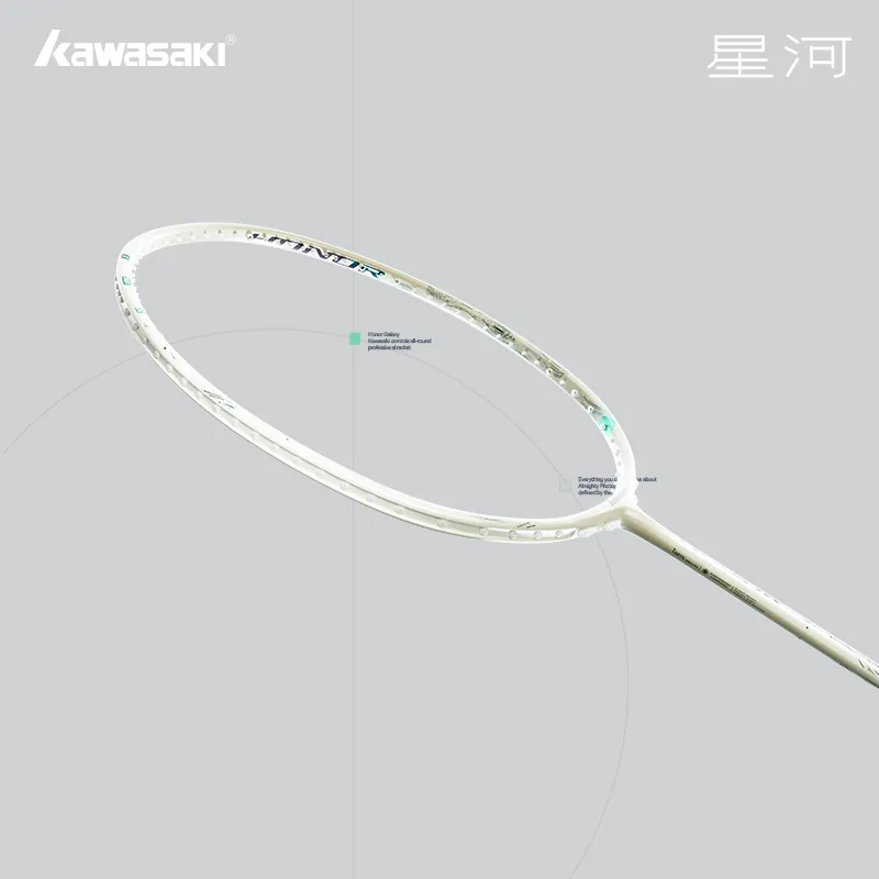 Kawasaki Honor Galaxy Badminton Racket - Unstrung