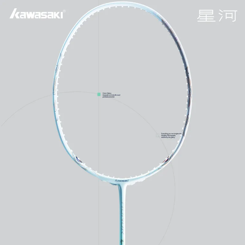 Kawasaki Honor Galaxy Badminton Racket - Unstrung