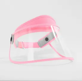 KIDS SUN VISOR HAT WITH UV FACE SHIELD