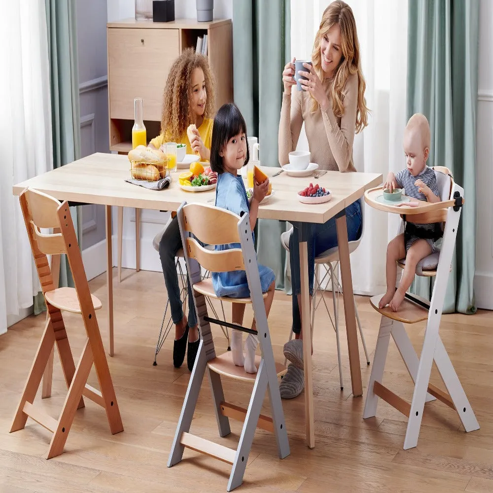 Kinderkraft Enock Highchair ( Cushion   Safety Harness   Tray Included)