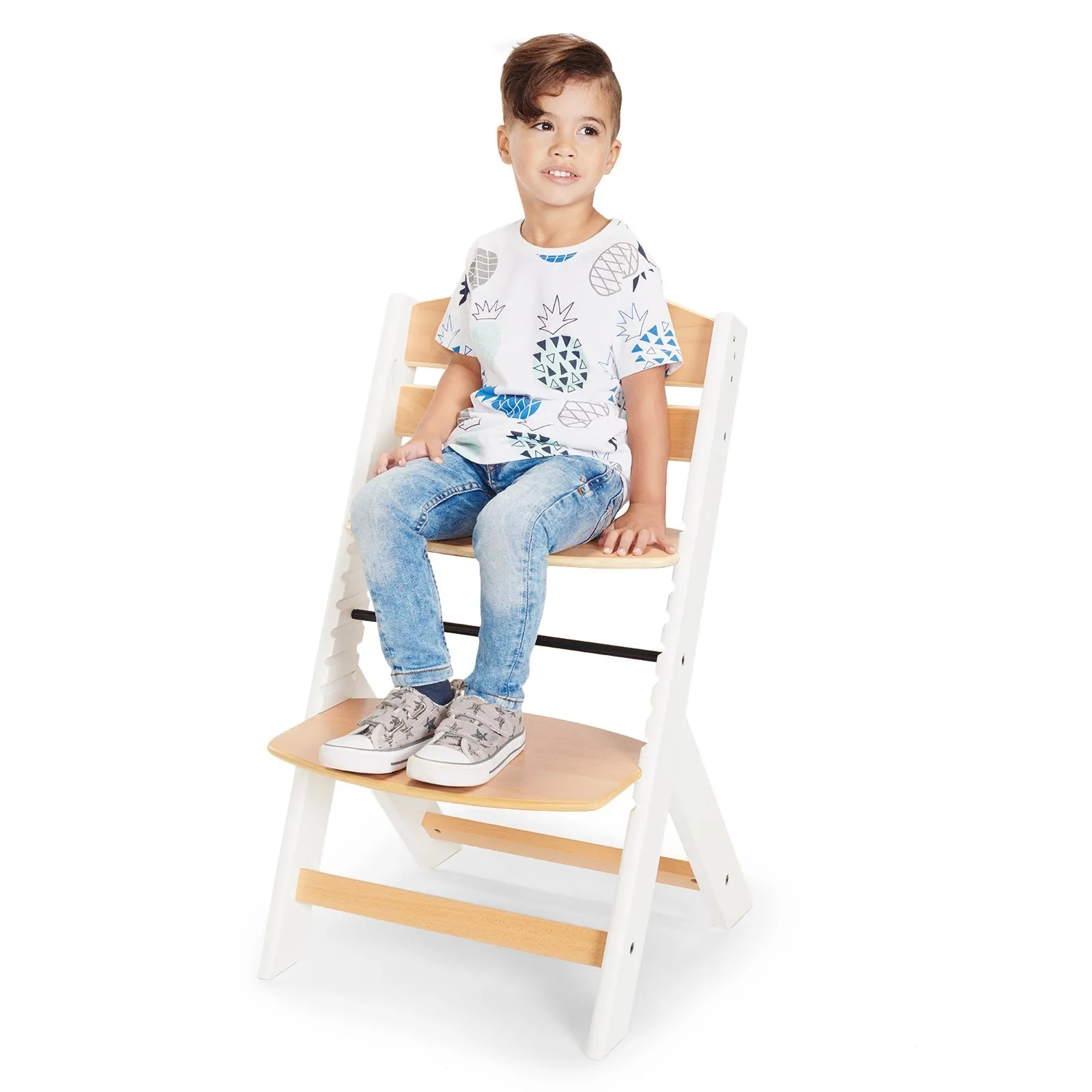 Kinderkraft Enock Highchair ( Cushion   Safety Harness   Tray Included)