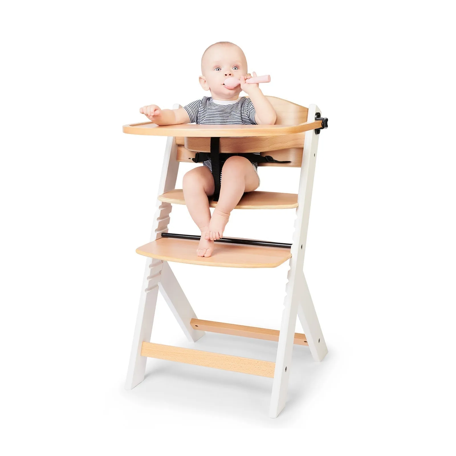 Kinderkraft Enock Highchair ( Cushion   Safety Harness   Tray Included)