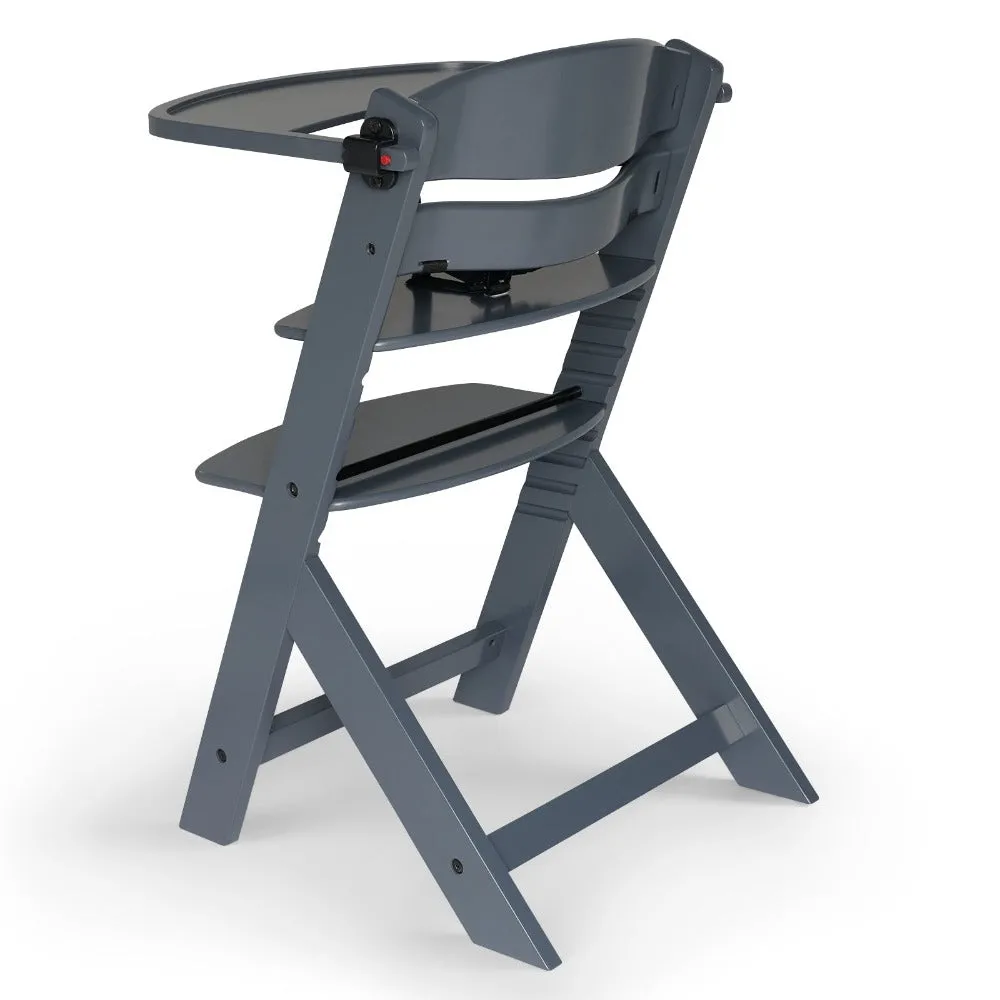 Kinderkraft Enock Highchair ( Cushion   Safety Harness   Tray Included)