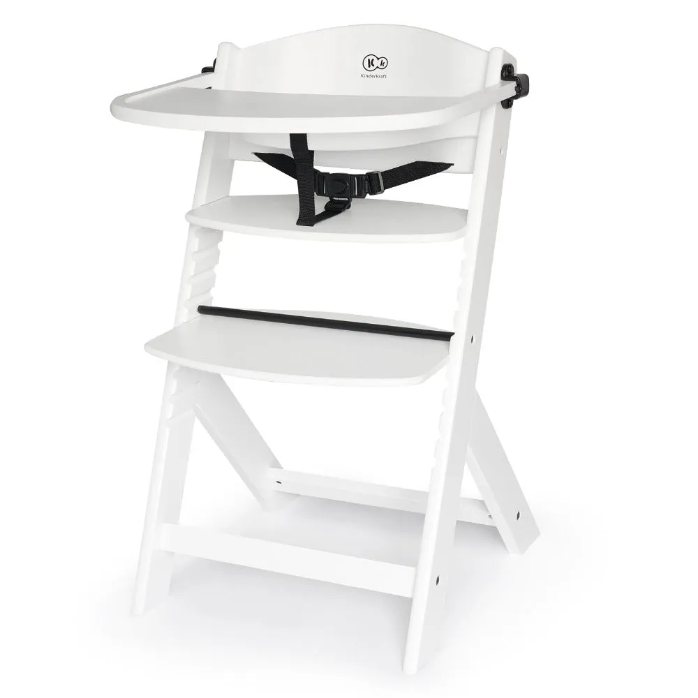 Kinderkraft Enock Highchair ( Cushion   Safety Harness   Tray Included)