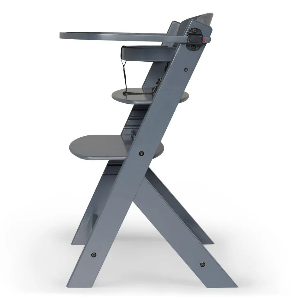 Kinderkraft Enock Highchair ( Cushion   Safety Harness   Tray Included)