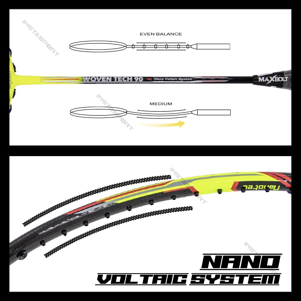 Maxbolt Woven Tech 90 Badminton Racket