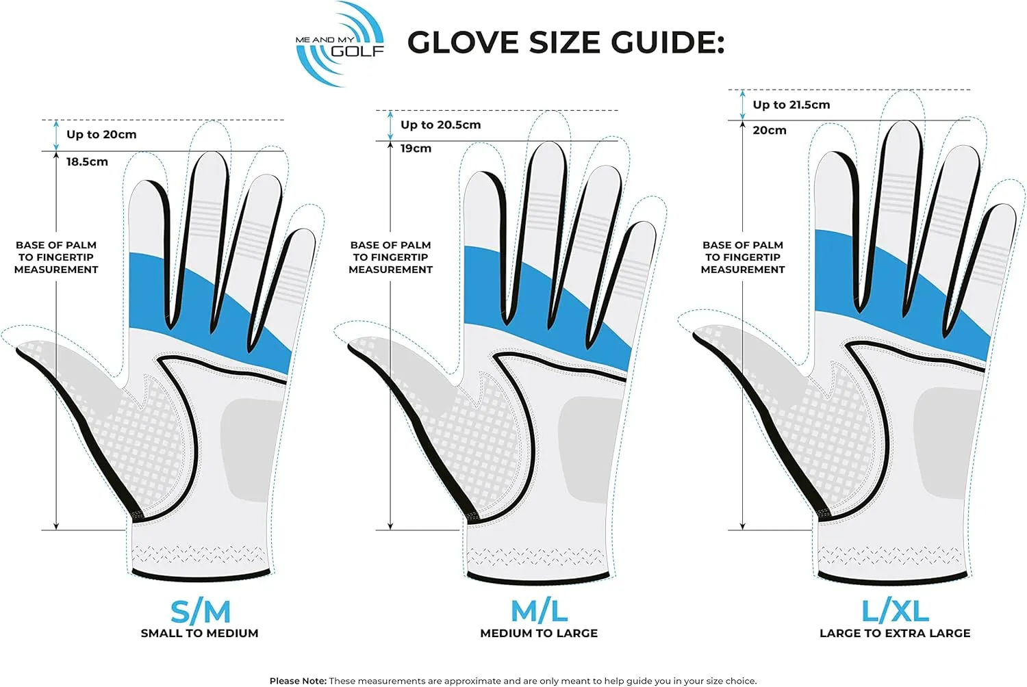 ME AND MY GOLF True Grip Training Golf Glove - Perfect Grip Every Swing, Includes Instructional Training Videos, Fix Your Slice and Improve Your Grip, Golf Gloves Men