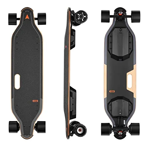 MEEPO V5 ER Electric Skateboard with Remote, Top Speed of 29 Mph, Smooth Braking, Easy Carry Handle Design, Suitable for Adults & Teens Beginners