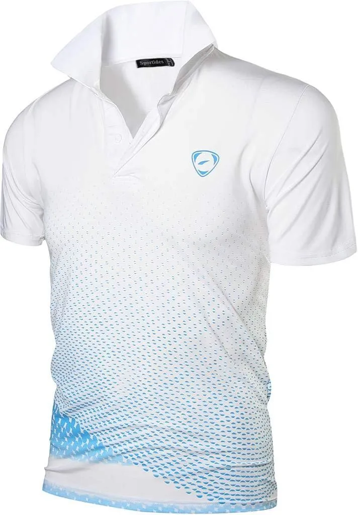 Men's Short Sleeve Fit Sport Polo Tee Shirts T-Shirts Tshirt Tops Poloshirt Golf Tennis Bowling LSL195
