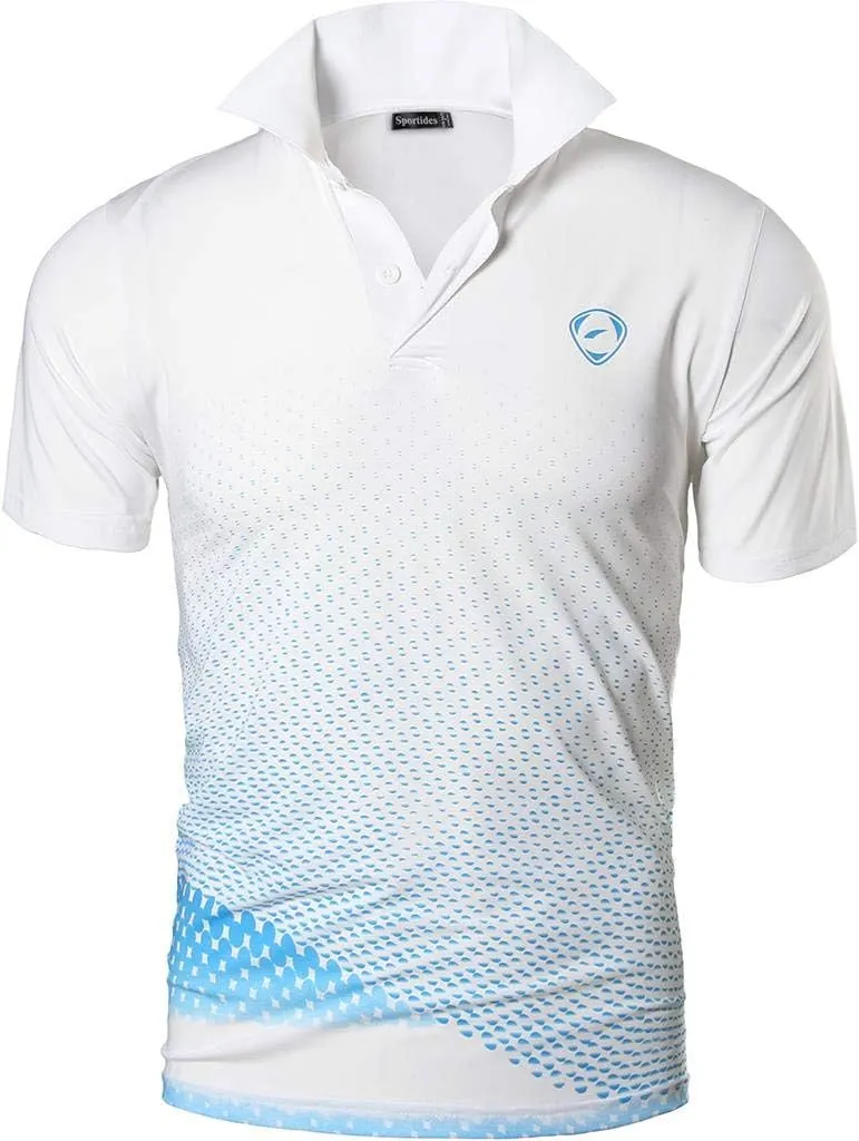 Men's Short Sleeve Fit Sport Polo Tee Shirts T-Shirts Tshirt Tops Poloshirt Golf Tennis Bowling LSL195