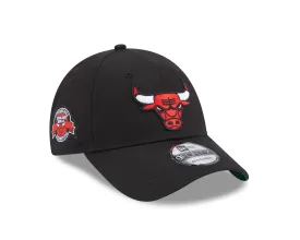 NEW ERA 9FORTY CHICAGO BULLS 6 TIMES NBA CHAMPIONS BLACK / KELLY GREEN CAP