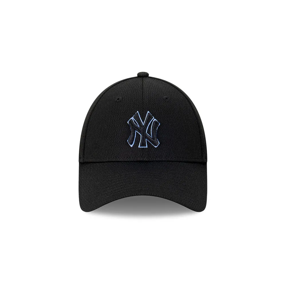 New Era New York Yankees MLB Dashmark Seasonal Blue Undervisor 9FORTY Adjustable Cap