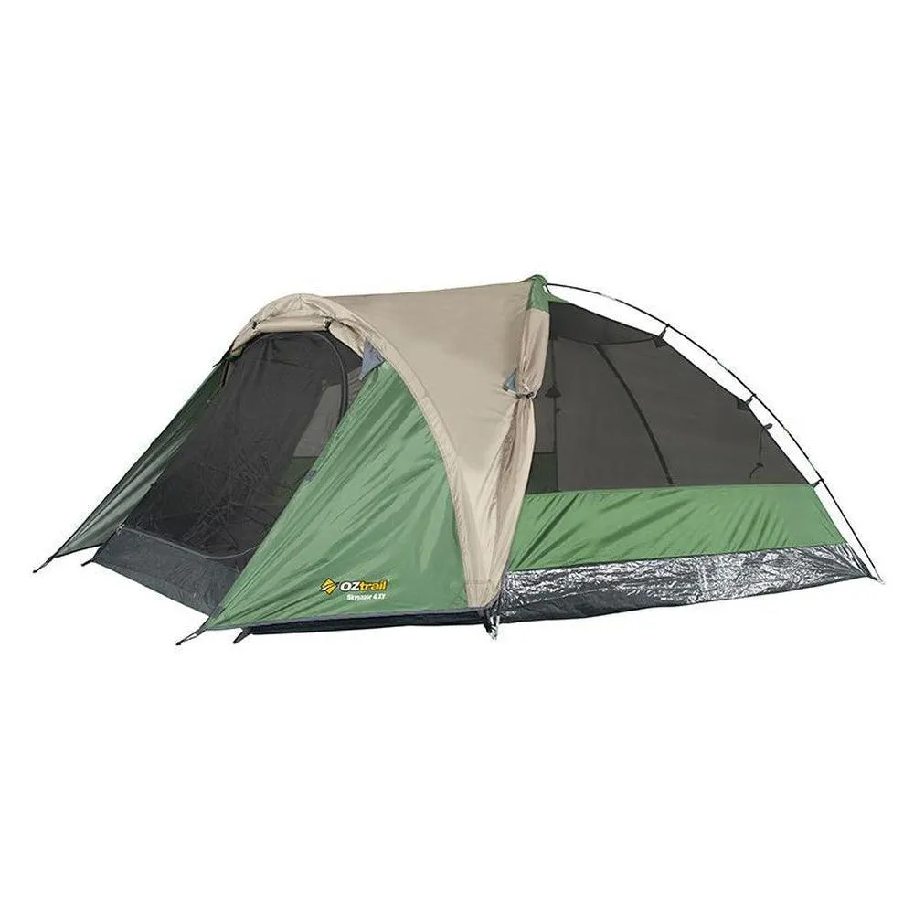 OZTRAIL Skygazer 4XV Dome Tent - Green/Beige