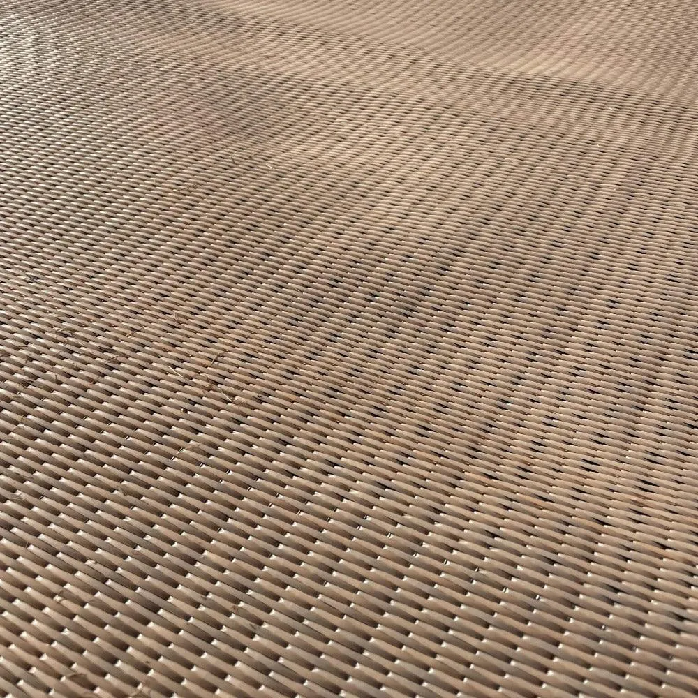 Poly Propylene Flooring Natural & Black - Fire Retardant