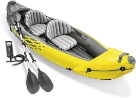 Roomy Inflatable Kayak Puncture Proof Double Inflatable Boat Assault Boat Water Raft Thickened Rubber Dinghy Folding Inflatable Raft Inflatable