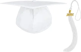 Shiny Kindergarten Graduation Cap with 2025 Tassel Adjustable Preschool Kids for Boys or Girls